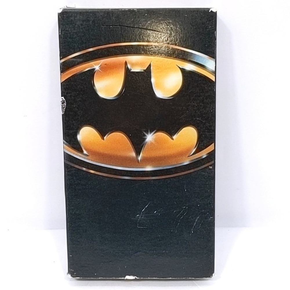 VTG Batman VHS 1989 Warner Home Video Michael Keaton Jack Nicholson DC Movie